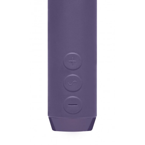 Фиолетовый мини-вибратор G-Spot Bullet - 11,4 см.