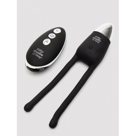 Черный вибратор для пар Relentless Vibrations Remote Couples Vibrator